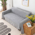 SectionalGuard large waterproof sofa cover machine washable in grey