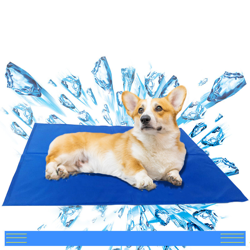Black Reef Cool Pad cooling gel mat folded showing portable size