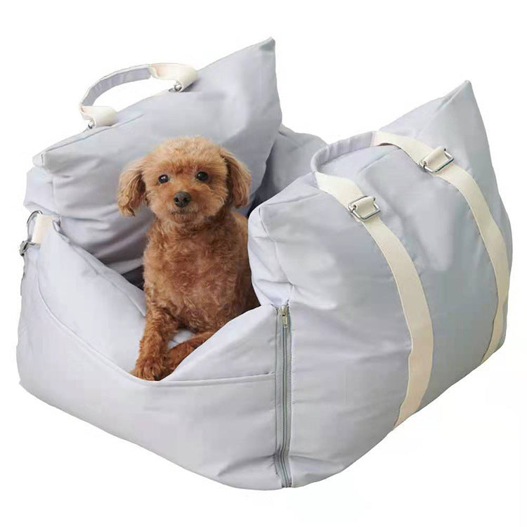 Black Reef Drive & Rest — Washable Car & Home Pet Travel Bed