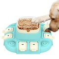 Black Reef ReefPuzzle level 2 IQ puzzle feeder for dogs showing 8 hidden compartments