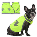HiVis Trail Vest reflective high-visibility safety jacket for dogs in orange large