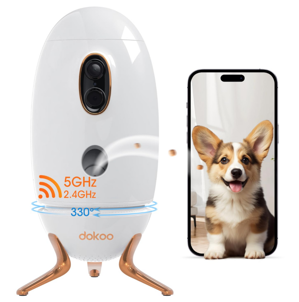 The Smart Pet Pack — WatchPaw 2K Camera + TrackTail GPS + SpeakEasy Pro 16-Button Set