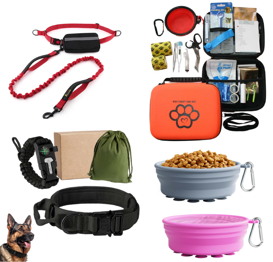 The First Adventure Kit — TacticalReef Collar + RunFree Leash + ReefAid First Aid + TrailBowl