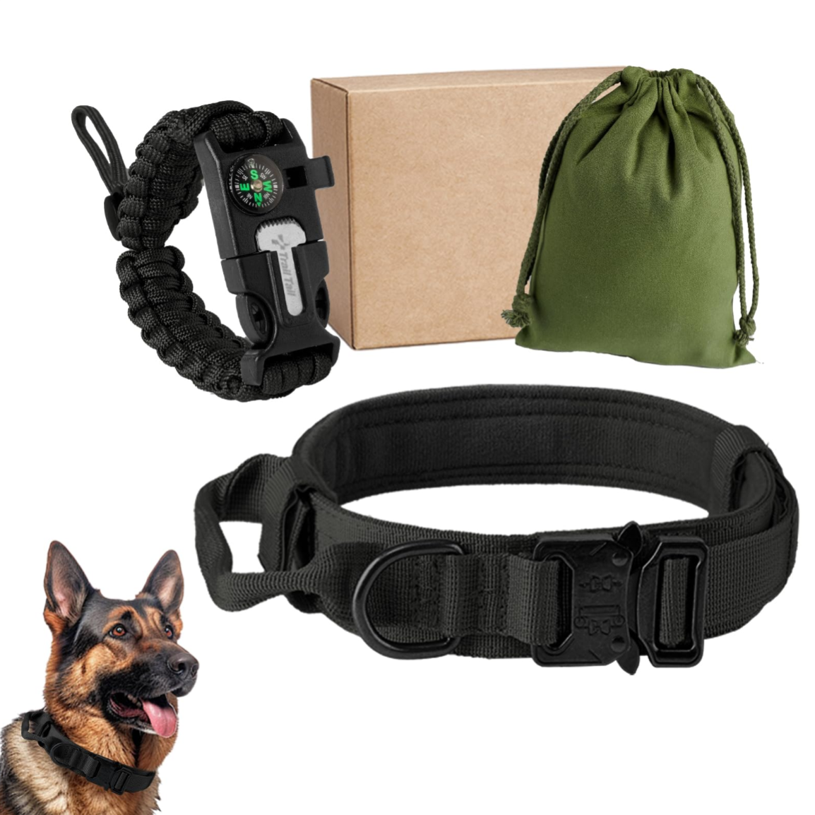 The First Adventure Kit — TacticalReef Collar + RunFree Leash + ReefAid First Aid + TrailBowl