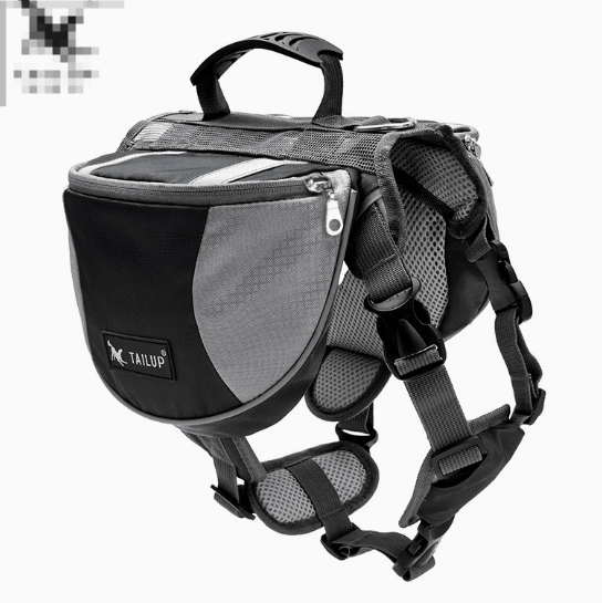 Black Reef Explorer Pack carrier open showing mesh ventilation panel and padded base
