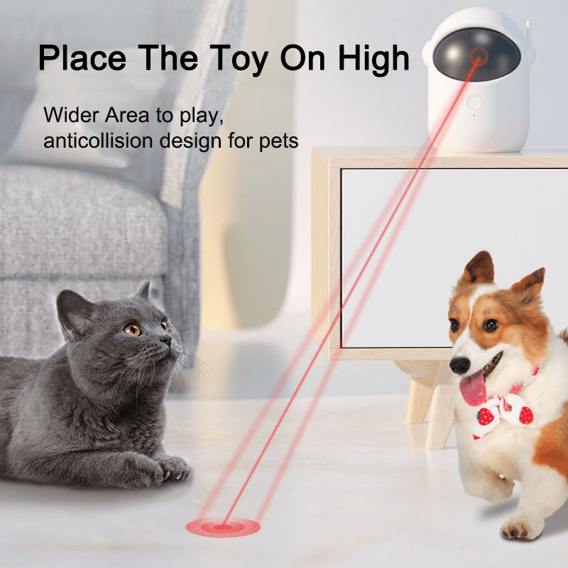 Black Reef Laser Station — Automatic 3-Mode Laser Cat Toy - BLACK REEF PETS