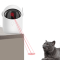 Black Reef Laser Station automatic 3-mode laser cat toy in white