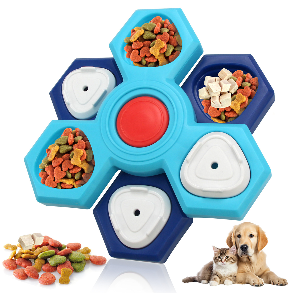 Black Reef Mind Feeder — Interactive IQ Treat Puzzle Toy for Dogs - BLACK REEF PETS