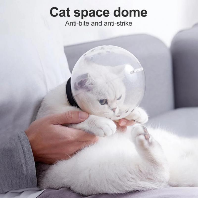 Black Reef SafeHood — Transparent Anti-Bite Cat Grooming Mask - BLACK REEF PETS