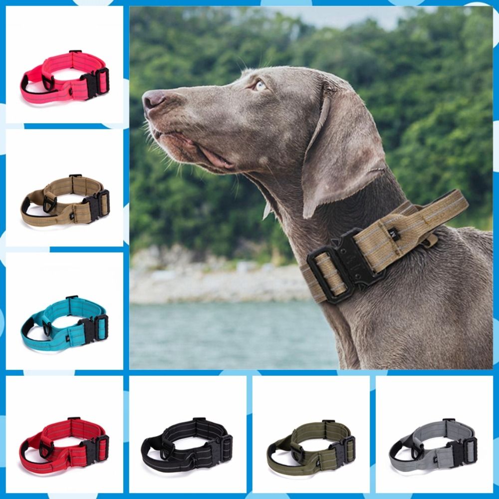 Black Reef Tactical Dog Harness, Collar & Leash Set — Reflective Military Grade - BLACK REEF PETS