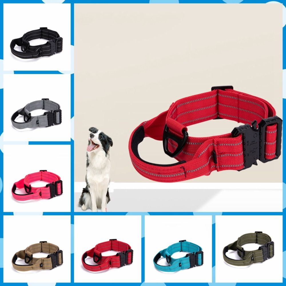 Black Reef Tactical Dog Harness, Collar & Leash Set — Reflective Military Grade - BLACK REEF PETS
