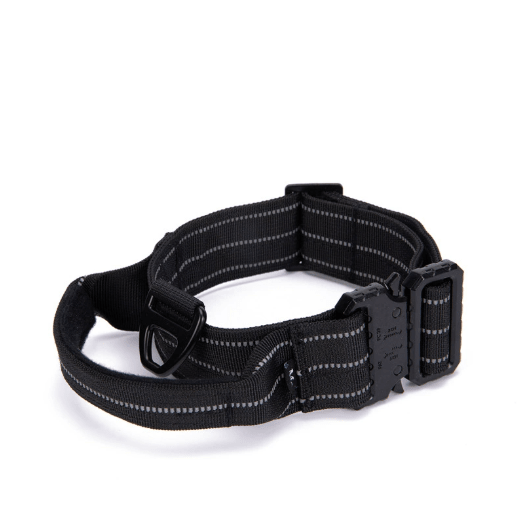 Black Reef Tactical Dog Harness, Collar & Leash Set — Reflective Military Grade - BLACK REEF PETS