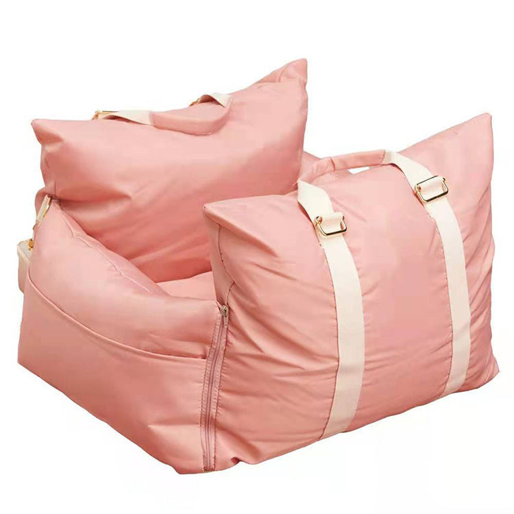Black Reef Drive & Rest — Washable Car & Home Pet Travel Bed